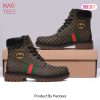 [NEW FASHION] Gucci Pattern Navy Luxury Brand Boots Premium Gifts For Men Women