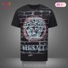 [NEW FASHION] Versace Medusa Black Luxury Brand Premium T-Shirt Outfit For Men Women