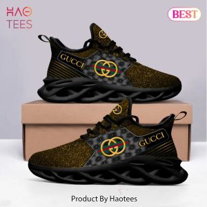 [NEW FASHION] Gucci Bling Black Premium Max Soul Shoes Luxury Brand Gifts For Men Women