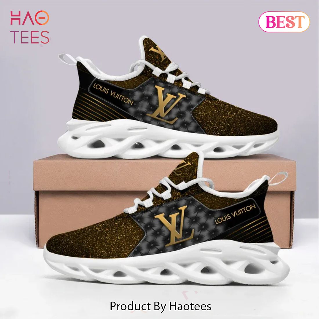 [NEW FASHION] Louis Vuitton Bling Max Soul Shoes Luxury Brand Gifts For Men Women