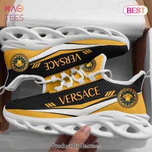 [NEW FASHION] Versace Medusa Yellow Max Soul Shoes Luxury Brand Gifts For Men Women