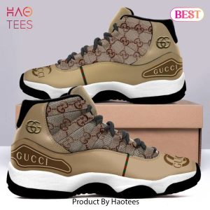 [NEW FASHION] Best Gucci Air Jordan 11 Sneakers Shoes Hot 2023 Gifts For Men Women