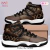 [NEW FASHION] Brown Monogram Louis Vuitton Air Jordan 11 Sneakers Shoes Hot 2023 LV Gifts For Men Women
