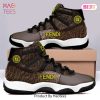 [NEW FASHION] Fendi Black Air Jordan 11 Sneakers Shoes Hot 2023 Gifts For Men Women