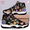 [NEW FASHION] Gianni Versace Black Gold Air Jordan 11 Sneakers Shoes Hot 2023 Gifts For Men Women