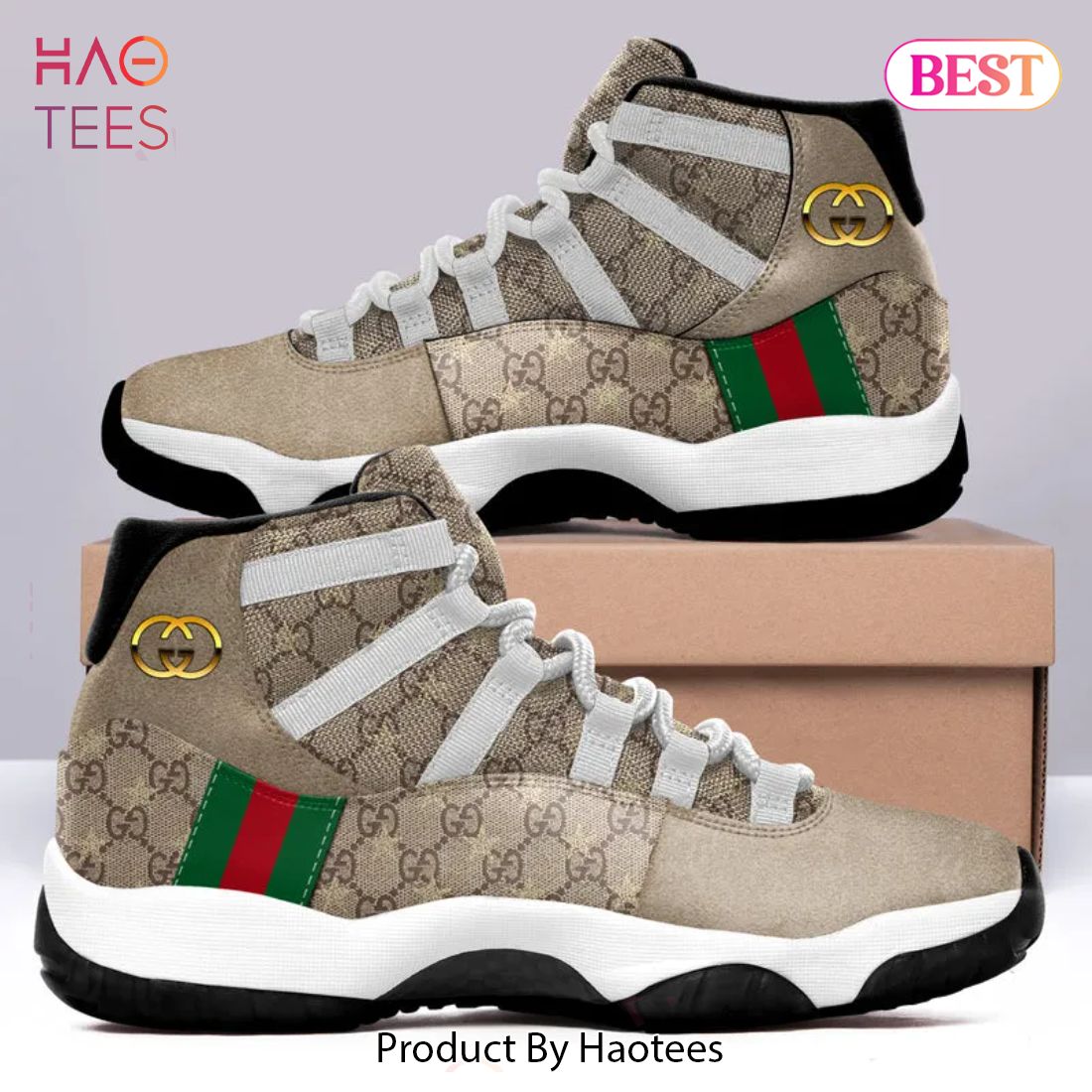 [NEW FASHION] Gucci Air Jordan 11 Sneakers Shoes Hot 2023 For Men Women All Over Printed