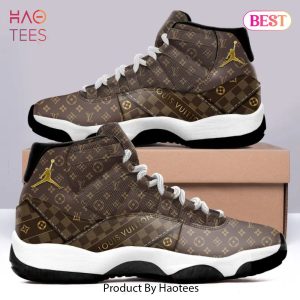 [NEW FASHION] Louis Vuitton Air Jordan 11 Sneakers Shoes Hot 2023 LV Monogram Gifts For Men Women