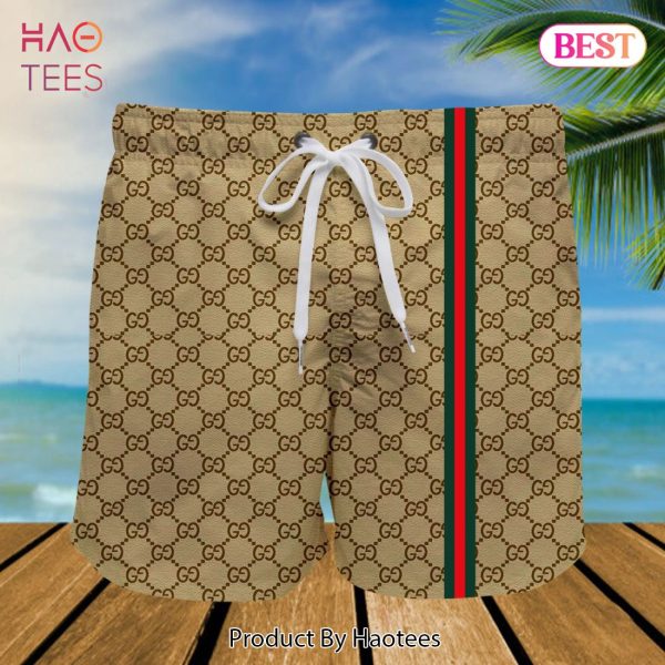 [NEW FASHION] Gucci Luxury All Over Print Shorts