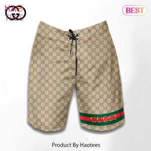 [NEW FASHION] Gucci Luxury Pants All Over Print Shorts For Men