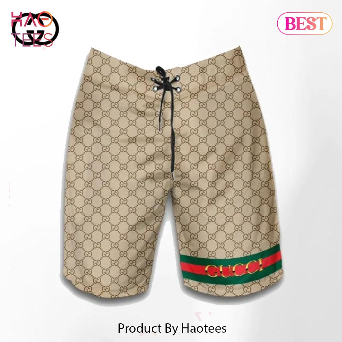 NEW FASHION] Gucci Luxury Pants All Over Print Shorts Men