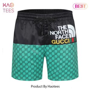 [NEW FASHION] Gucci The North Face Luxury Pants All Over Print Shorts For Men