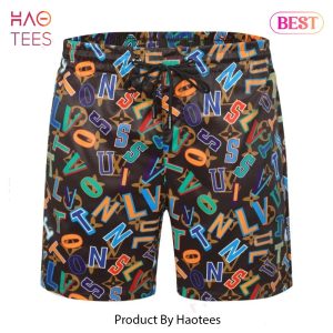 [NEW FASHION] Louis Vuitton 3D Luxury All Over Print LV Shorts Pants For Men