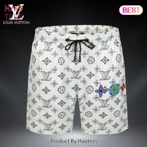[NEW FASHION] Louis Vuitton 3D Luxury All Over Print Shorts Pants For Men lv