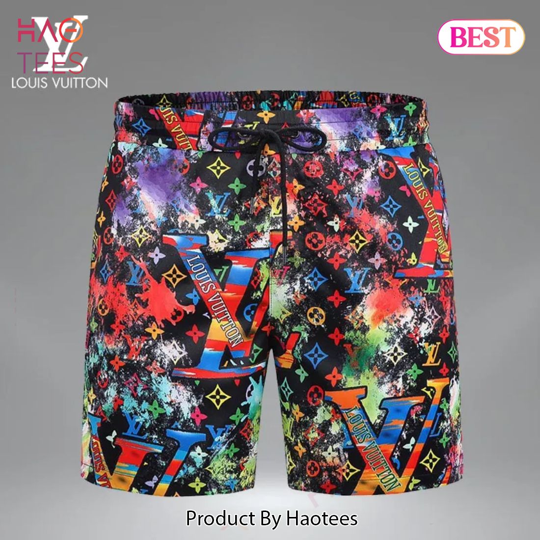 [NEW FASHION] Louis Vuitton Luxury Brand All Over Print Shorts For Men Luxury Store