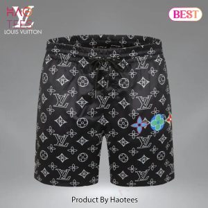 [NEW FASHION] Louis Vuitton Luxury Brand All Over Print Shorts Pants For Men