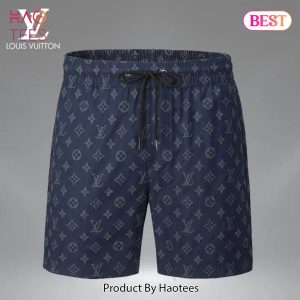 [NEW FASHION] Louis Vuitton LV 3D New Luxury All Over Print Shorts Pants For Men