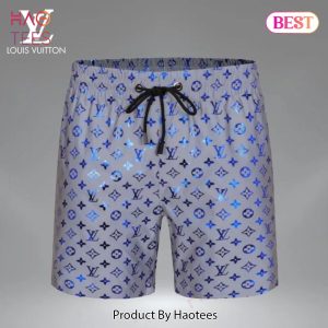 [NEW FASHION] Louis Vuitton LV New 3D Luxury All Over Print Shorts Pants For Men