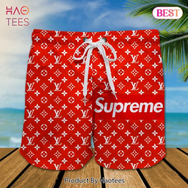 [NEW FASHION] Louis Vuitton Supreme 3D Luxury All Over Print Shorts