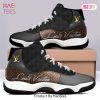 [NEW FASHION] Louis Vuitton LV Black Brown Air Jordan 11 Sneakers Shoes Hot 2023 Gifts
