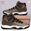 [NEW FASHION] Louis Vuitton Monogram Black Air Jordan 11 Sneakers Shoes Hot 2023 LV Gifts For Men Women