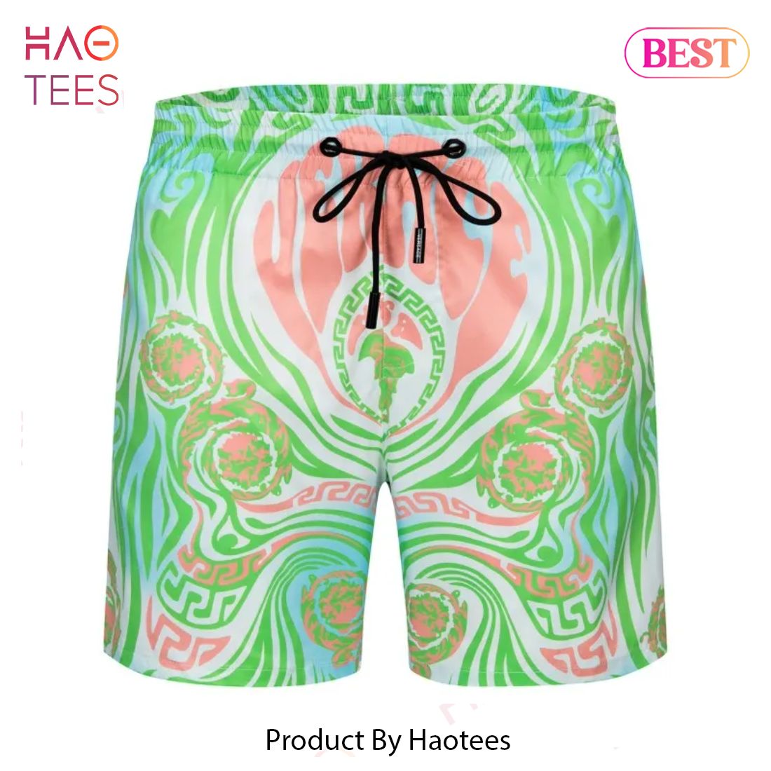 [NEW FASHION] Versace Hot 3D Luxury All Over Print Shorts Pants For Men