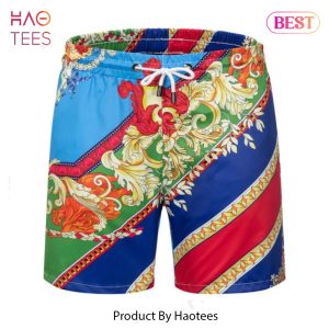 [NEW FASHION] Versace Hot New 3D Luxury All Over Print Shorts Pants For Men
