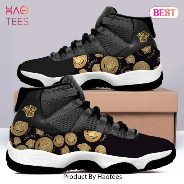 [NEW FASHION] Luxury Gianni Versace Air Jordan 11 Sneakers Shoes Hot 2023 Gifts For Men Women