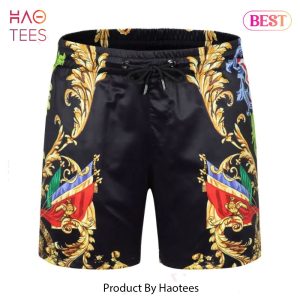 [NEW FASHION] Versace New Hot 3D Luxury All Over Print Shorts Pants For Men