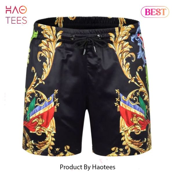 [NEW FASHION] Versace New Hot 3D Luxury All Over Print Shorts Pants For Men