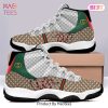 [NEW FASHION] Luxury Gucci Blue Limited Air Jordan 11 Shoes Hot 2023 Gucci Sneakers Gifts For Men Women