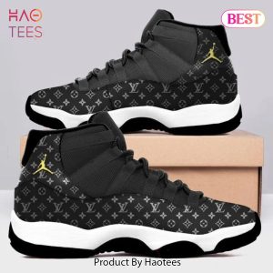 [NEW FASHION] LV Monogram Air Jordan 11 Sneaker Form Jordan 11 Sneaker Hot 2023 Louis Vuitton Sneakers Gift For LV Fans