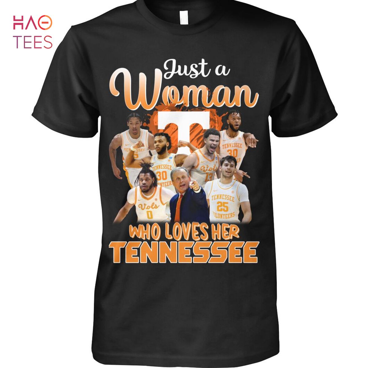 Just A Woman Who Loves Her Tennessee T-Shirt Just A Woman Who Loves Her Tennessee T-Shirt