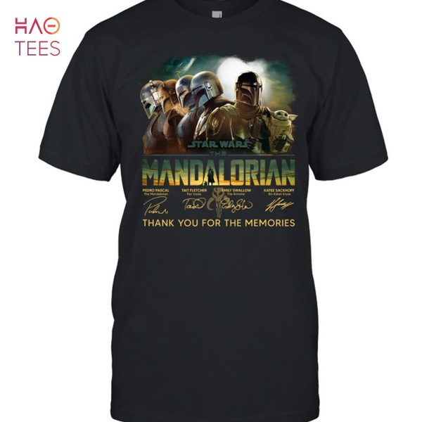 Star Wars Mandalorian Thank You For The Memories T-Shirt