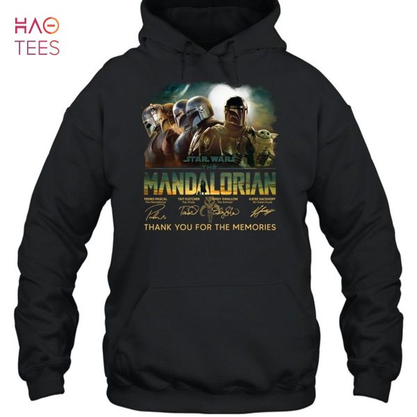 Star Wars Mandalorian Thank You For The Memories T-Shirt
