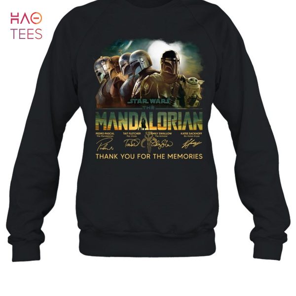 Star Wars Mandalorian Thank You For The Memories T-Shirt
