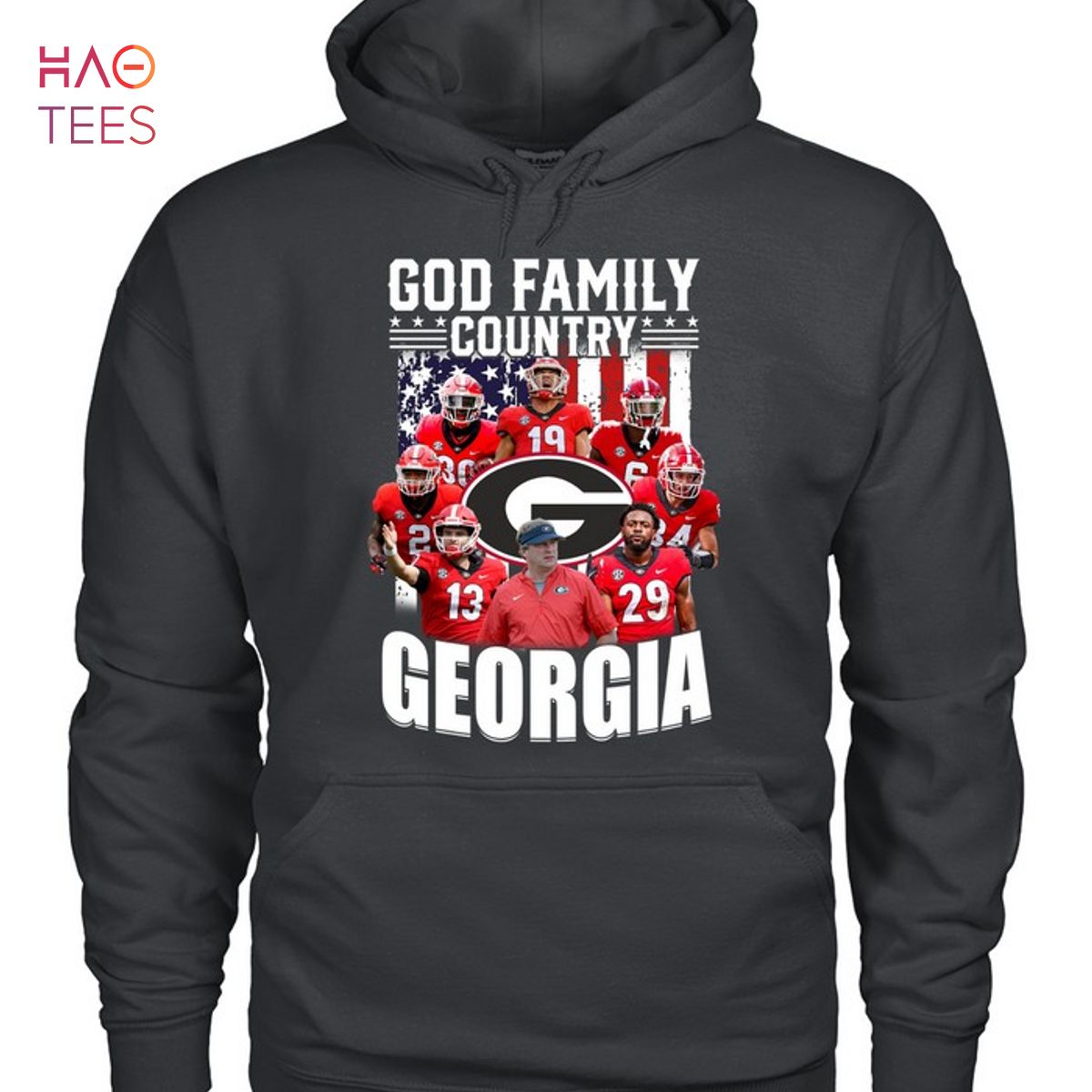 God Family Country Georgia Bulldogs Football Hot T-Shirt