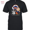 New York Mets Snoopy Sun Glasses Proud Fan T-Shirt