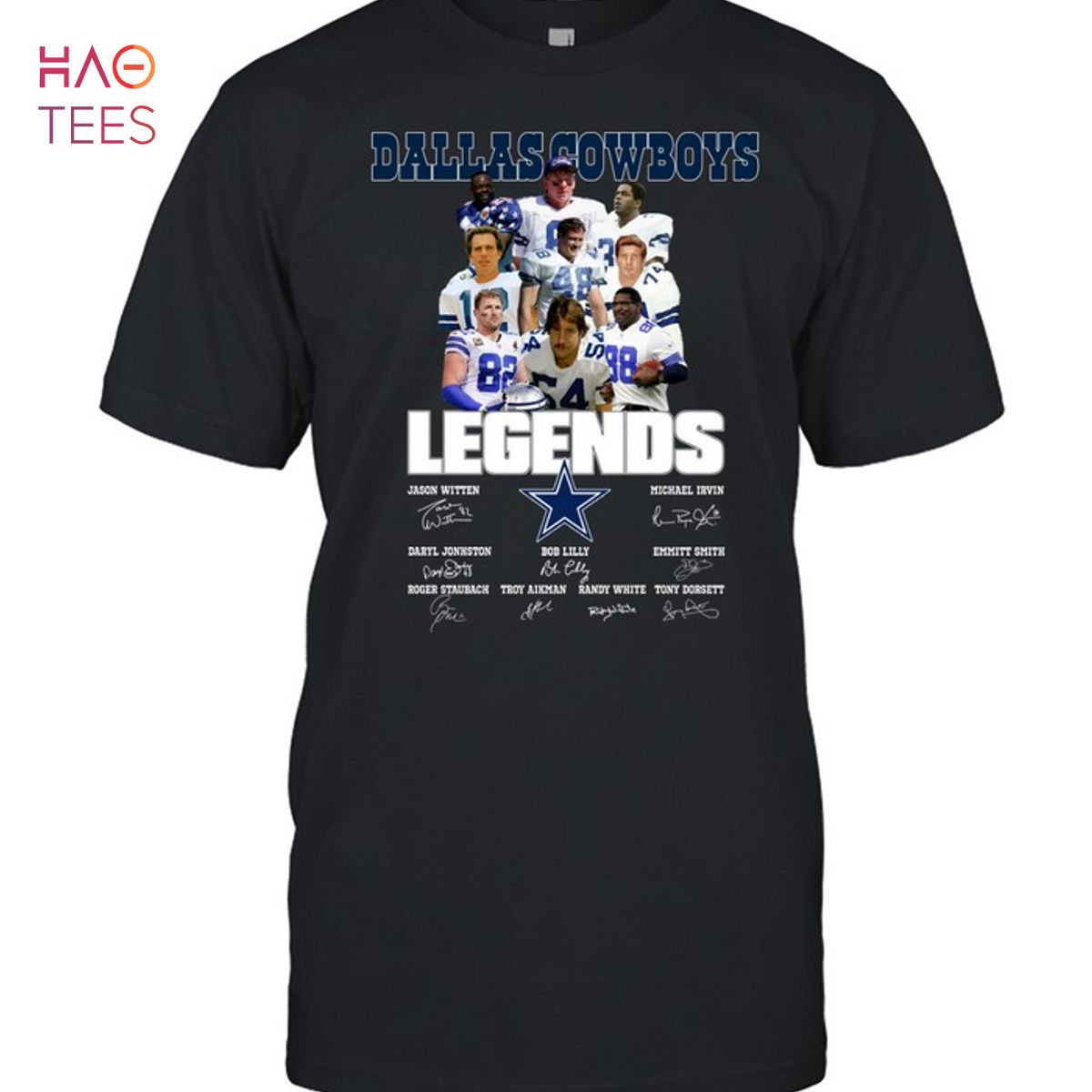 Dallas Cowboys Legends Hot T-Shirt Dallas Cowboys Legends Hot T-Shirt