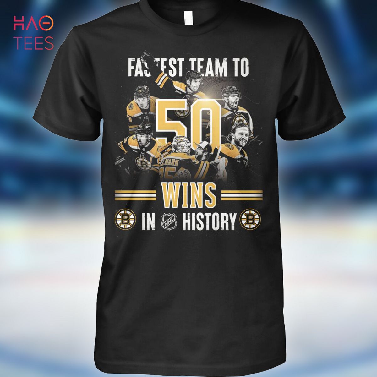 Fast Team To 50 Wins Boston Bruins T-Shirt
