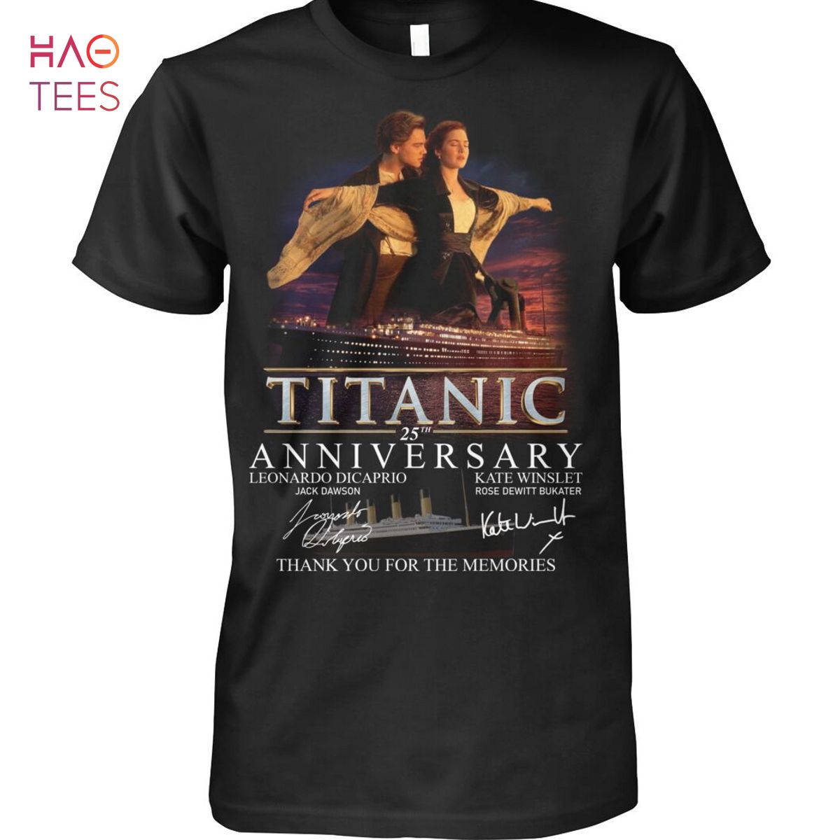 Titanic Anniversary Thank You For The Memories T-Shirt