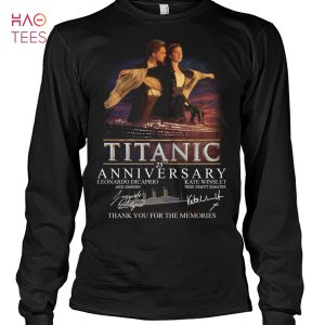 Titanic Anniversary Thank You For The Memories T-Shirt
