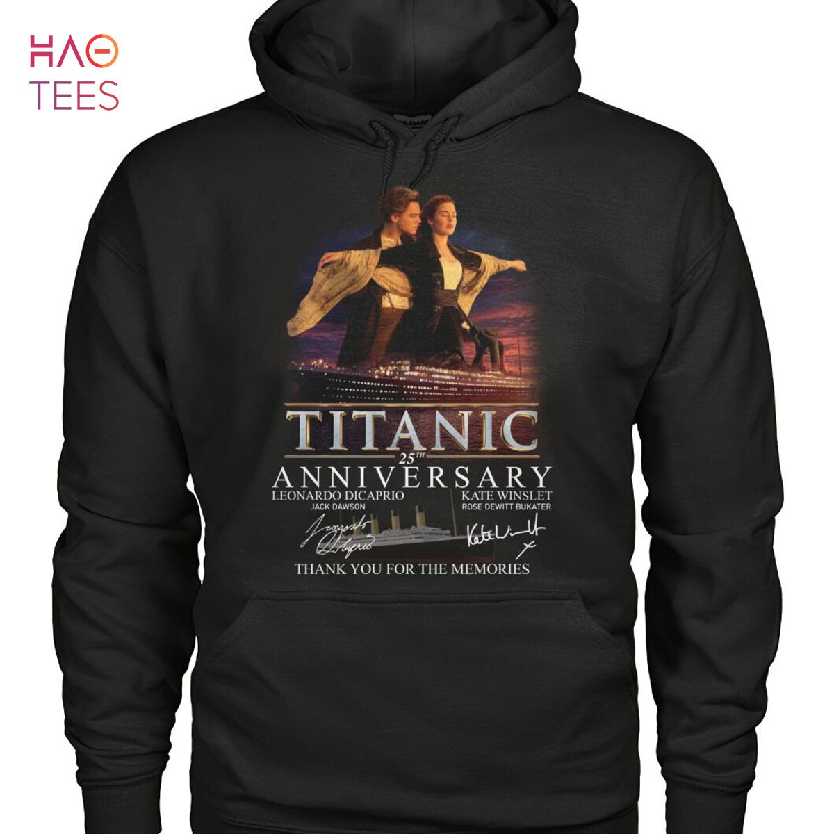 Titanic Anniversary Thank You For The Memories T-Shirt Titanic Anniversary Thank You For The Memories T-Shirt