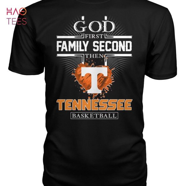God First Family Second Then Tennessee Basketball Hot Trend 2023 T-Shirt