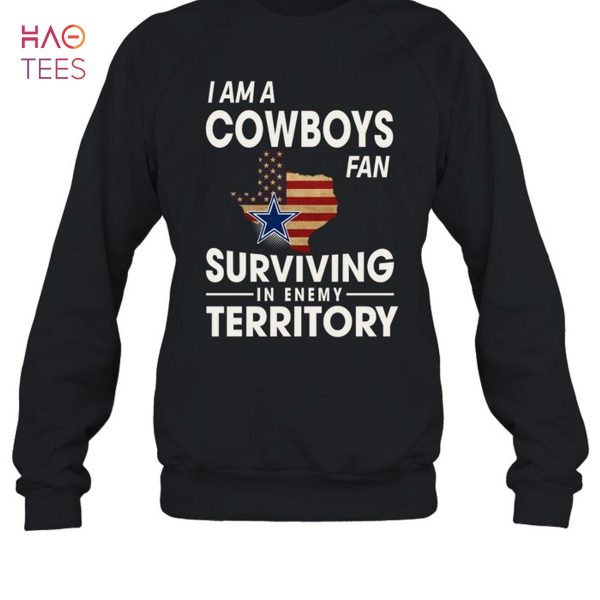 I Am A Cowboys Fan Surviving In Enemy Territory T-Shirt