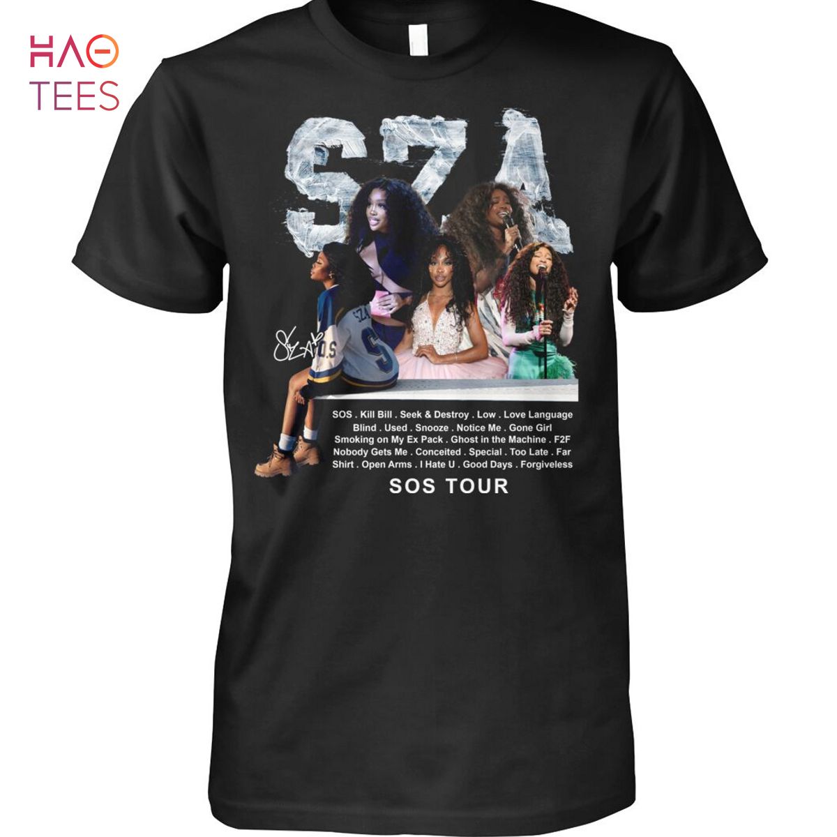 SZA SOS Tour Hot 2023 T-Shirt