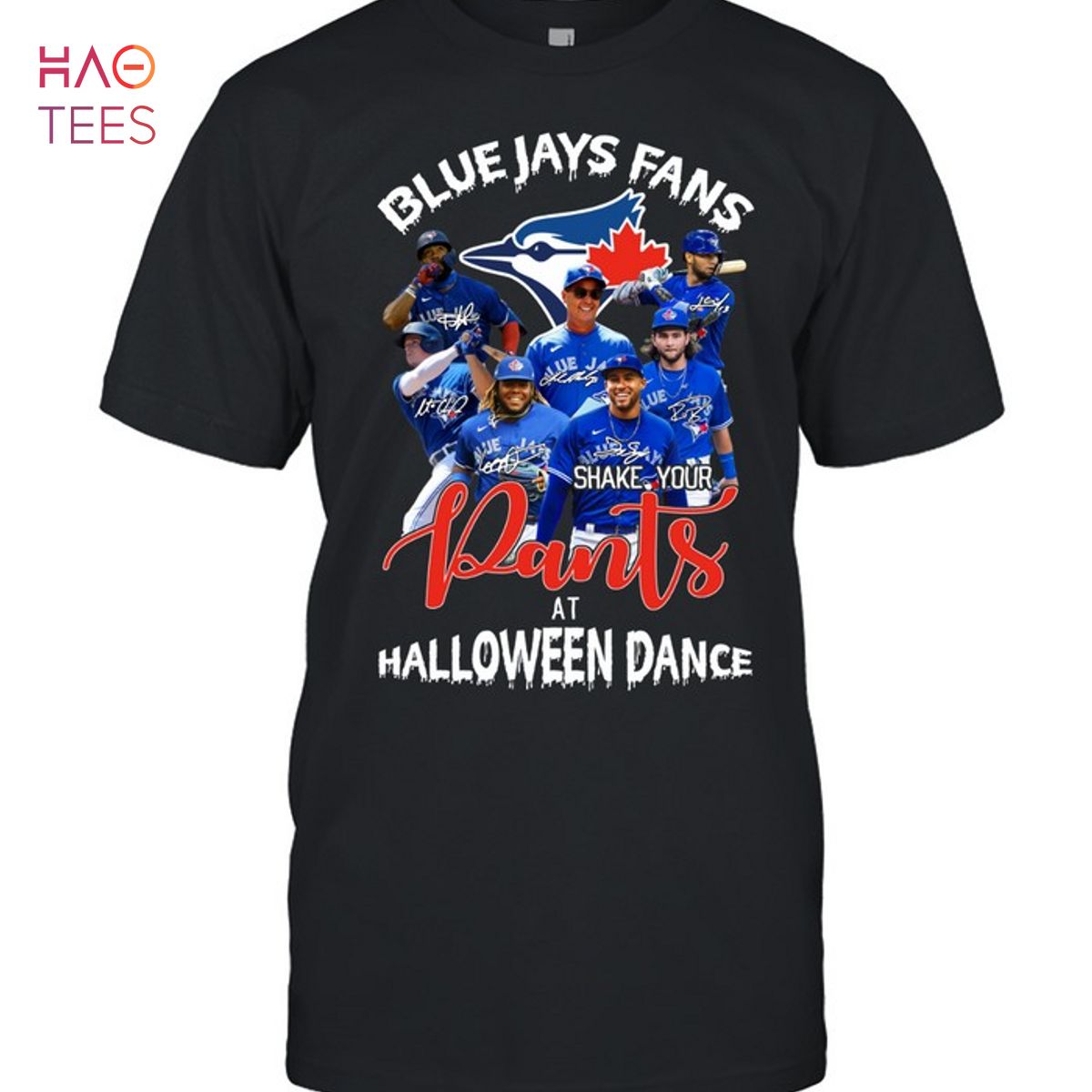 Blue Jays Fans Halloween Dance T-Shirt