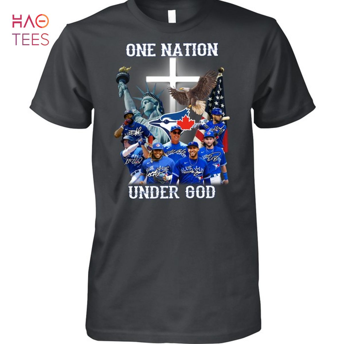 One Nation Under God Toronto Blue Jays Hot 2023 T-Shirt