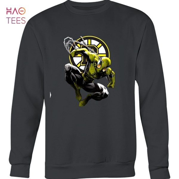 Boston Bruins Spiderman Boston Bruins Tank Top T-Shirt