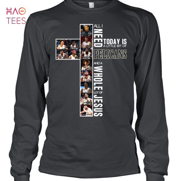 Cross – New Orleans Pelicans New Orleans Pelicans In My Veins Jesus In My Heart T-Shirt