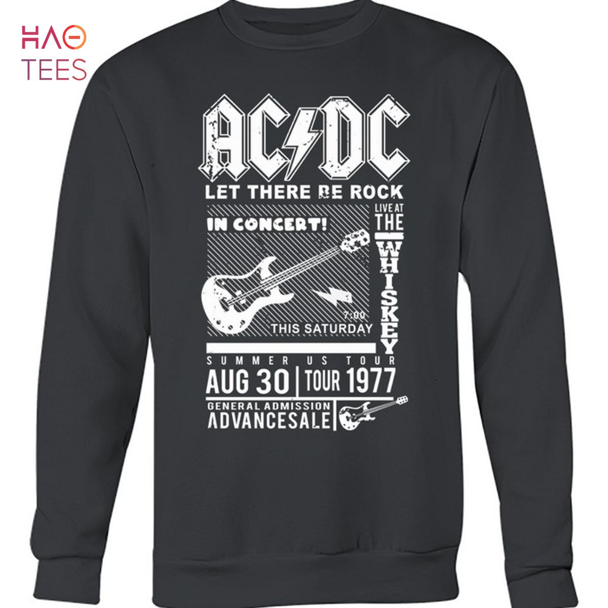 ACDC Band Rock Music 3D Apparels Vintage Baseball Jersey Shirt